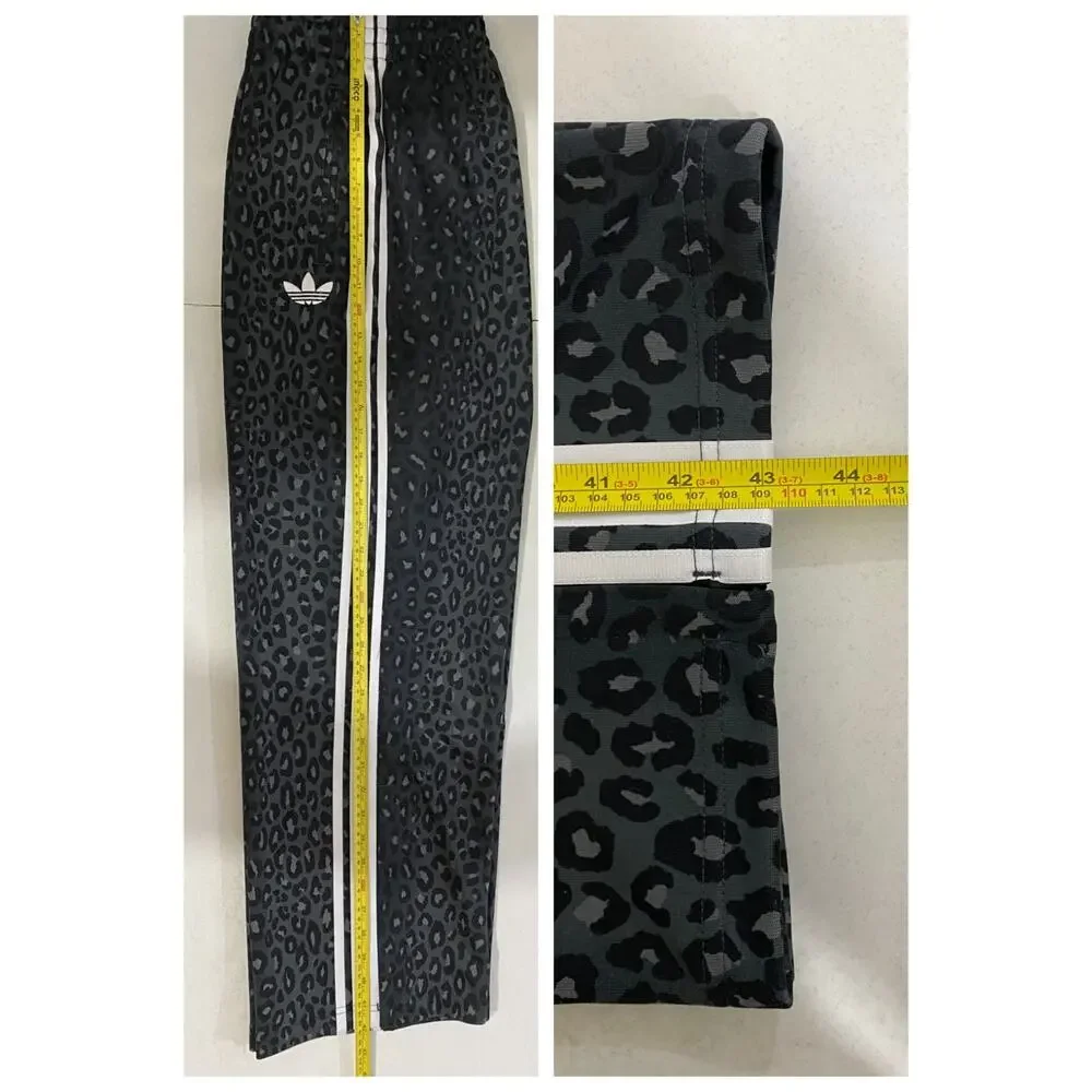 Adidas Originals Classics Firebird Loose Tracksuit Black Leopard Size XL